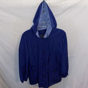 Braetan Women’s Hooded Coat Size Large Blue Outdoors Going Out Party Comfort
